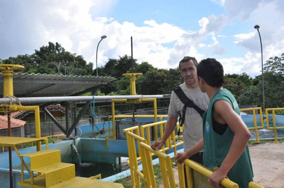 Visitando o Centro de Pesquisas de Animais, em Balbina - AM